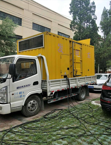 矿区发电车出租-柴油发电机组排烟系统设计要求及其考虑因素
